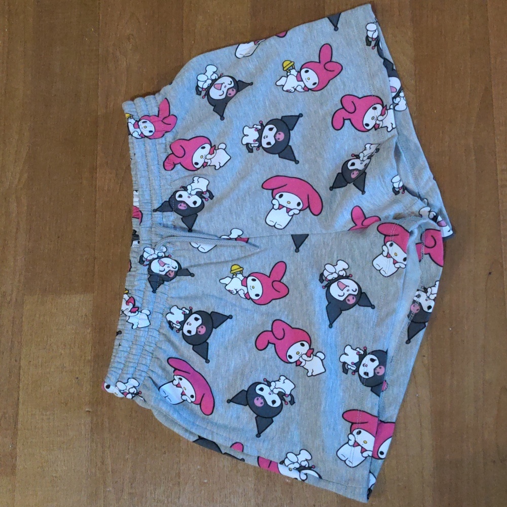 Hello Kitty and Friends Kuromi My Melody Fleece Shorts